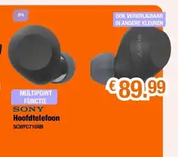 Expert Hoofdtelefoon scwfc710nb aanbieding