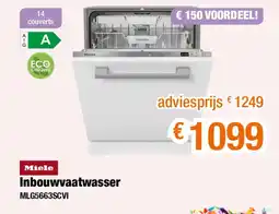 Expert Inbouwvaatwasser mlg5663scvi aanbieding