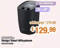 Expert Design smart hifisysteem kwcrst500sb aanbieding