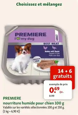 Maxi Zoo Premiere nourriture humide pour chien aanbieding