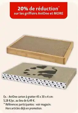 Maxi Zoo Anione carton à gratter aanbieding