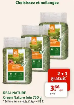 Maxi Zoo Real nature green nature foin aanbieding