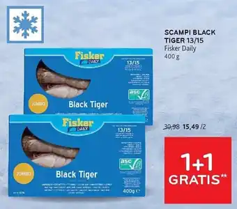 Scampi black tiger 13/15