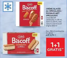 Alvo Crème glacée au spéculoos/ roomijs met speculoos aanbieding