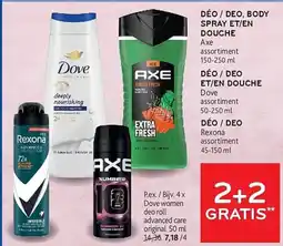 Alvo Déo / deo, body spray et/en douche aanbieding