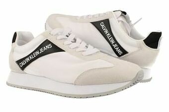 Berca Shoes Calvin Klein Sneaker Laag Dames Jill - Wit aanbieding