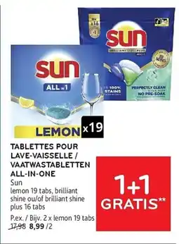 Alvo Sun Vaatwastabletten aanbieding