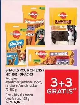 Alvo Pedigree Hondensnacks aanbieding