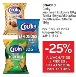 Alvo Croky Snacks aanbieding
