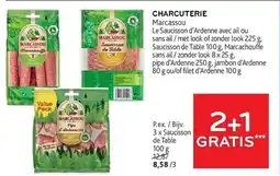 Alvo Marcassou Charcuterie aanbieding