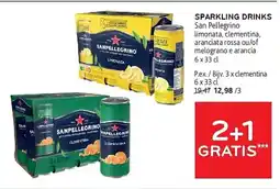 Alvo San Pellegrino Sparkling Drinks aanbieding
