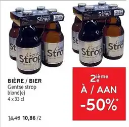 Alvo Gentse Strop Bier Blond aanbieding
