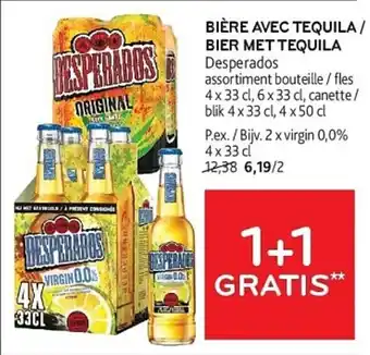 Desperados Bier met Tequila
