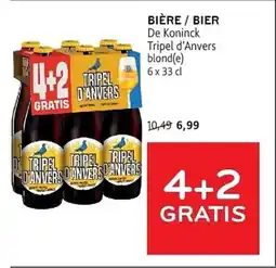Alvo De Koninck Tripel d'Anvers blond(e) Bier aanbieding