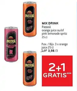Alvo Passoã Mix Drink aanbieding