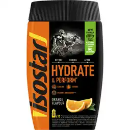 Albert Heijn Isostar Hydrate & perform sportdrink orange aanbieding