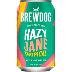 Albert Heijn BrewDog Hazy jane tropical IPA aanbieding