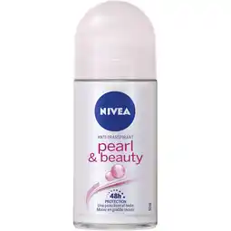Albert Heijn NIVEA Pearl & beauty deodorant roller aanbieding