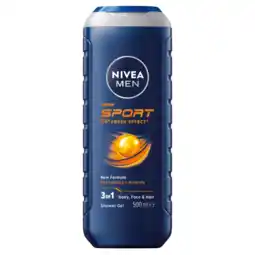 Albert Heijn NIVEA Men sport douchegel aanbieding
