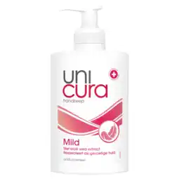 Albert Heijn Unicura Mild antibacterieel handzeep aanbieding