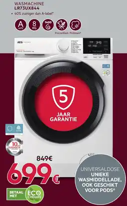Elektro Van Assche Wasmachine LR73UX844 aanbieding