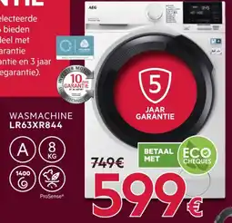Elektro Van Assche Wasmachine LR63XR844 aanbieding