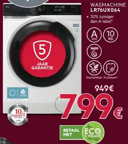 Elektro Van Assche Wasmachine LR76UX064 aanbieding