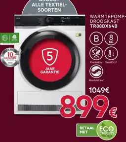 Elektro Van Assche Warmtepomp- droogkast TR88BX64B aanbieding
