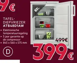 Elektro Van Assche Tafel- diepvriezer ATB48D1AW aanbieding