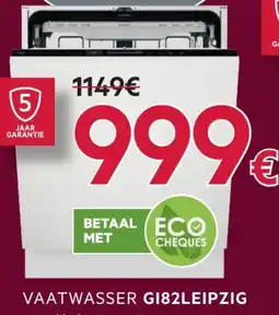 Elektro Van Assche Vaatwasser GI82LEIPZIG aanbieding