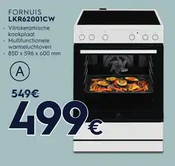 Elektro Van Assche Fornuis LKR62001CW aanbieding