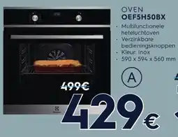 Elektro Van Assche Oven OEF5H50BX aanbieding