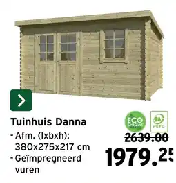 GAMMA Tuinhuis Danna aanbieding