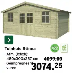 GAMMA Tuinhuis Stinna aanbieding