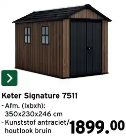 GAMMA Keter Signature 7511 aanbieding