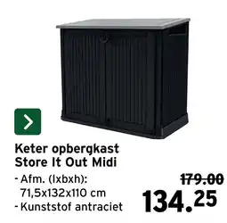GAMMA Keter opbergkast Store It Out Midi aanbieding