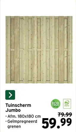 GAMMA Tuinscherm Jumbo aanbieding