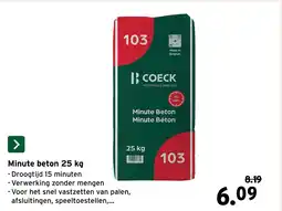 GAMMA Minute Beton aanbieding