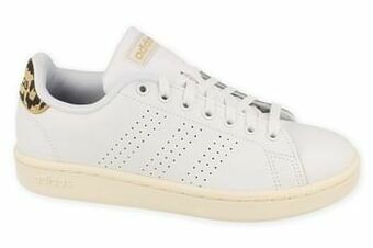 Berca Shoes Adidas Sneaker Laag Dames Advantage Leopard - Wit aanbieding