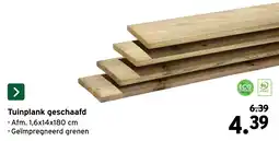 GAMMA Tuinplank geschaafd aanbieding