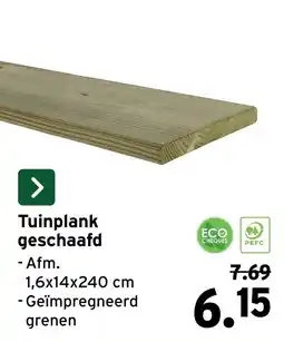 GAMMA Tuinplank geschaafd aanbieding