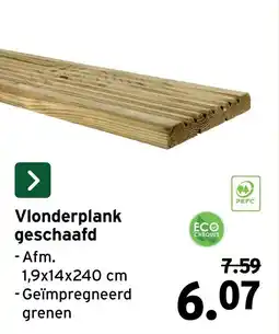 GAMMA Vlonderplank geschaafd aanbieding