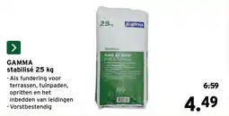GAMMA Gamma stabilisé aanbieding