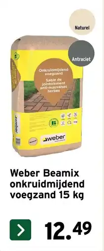 GAMMA Weber Beamix onkruidmijdend voegzand aanbieding