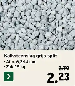 GAMMA Kalksteenslag grijs split aanbieding
