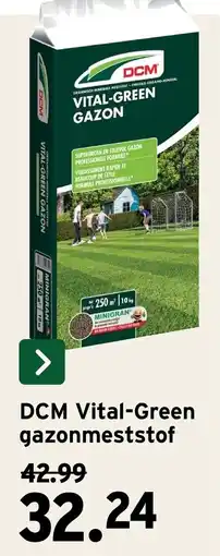 GAMMA DCM Vital-Green gazonmeststof aanbieding