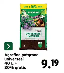 GAMMA Agrofino potgrond universeel aanbieding