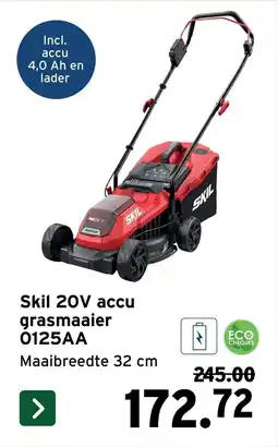 GAMMA Skil 20V accu grasmaaier 0125AA aanbieding