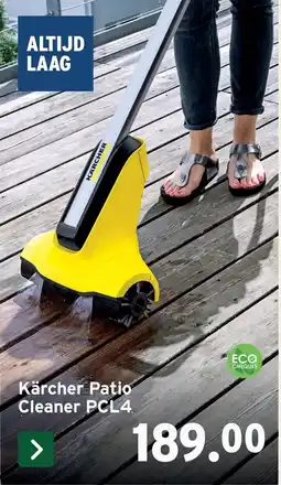 GAMMA Kärcher Patio Cleaner PCL4 aanbieding