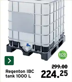 GAMMA Regenton IBC tank aanbieding